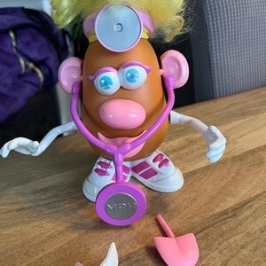 Kids Doctor Playset - Pink and White potato head
